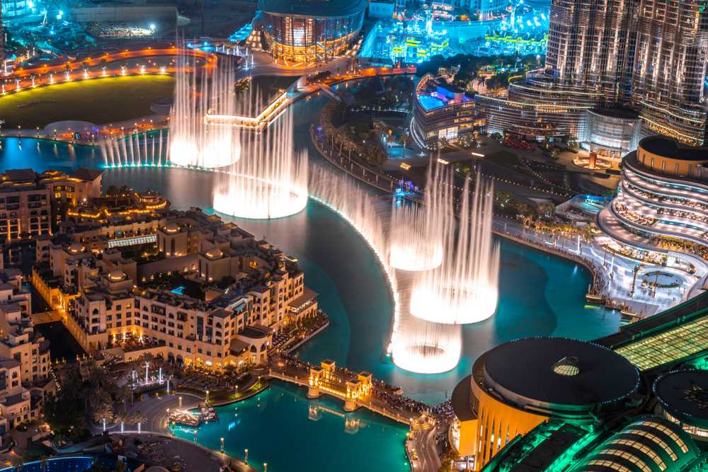 modern tourist destination Dubai